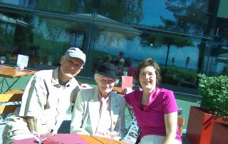 Etikette bis zum Schluss